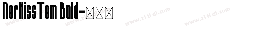 NarkissTam Bold字体转换